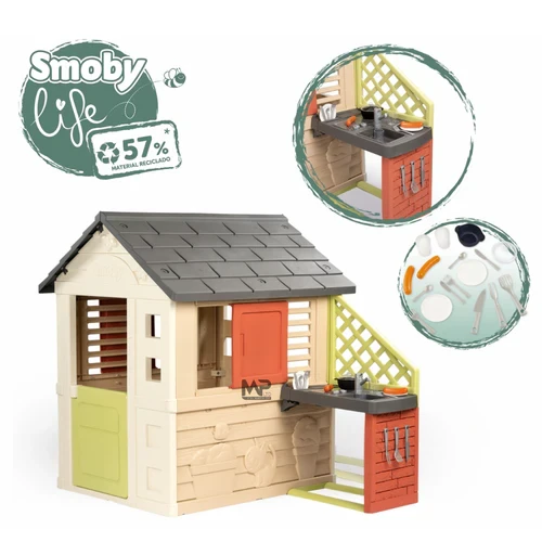 בית לחצר + מטבח סמובי - אדום.