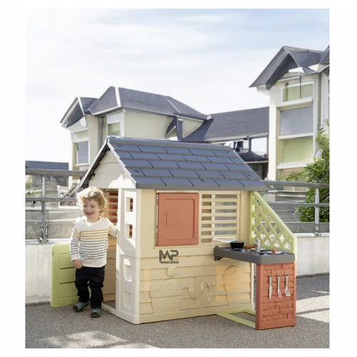 בית לחצר + מטבח סמובי - אדום.