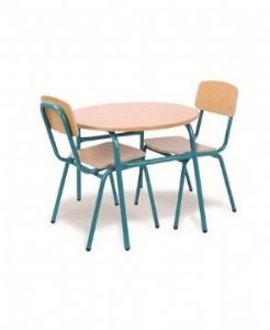 שולחן עגול לפינת הספר