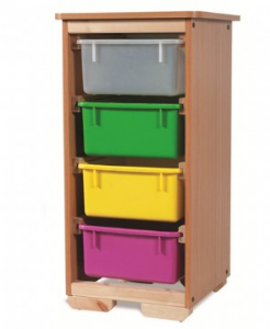 ארונית 4 מיכלים