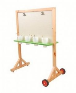 כן ציור דו"צ נייד עץ