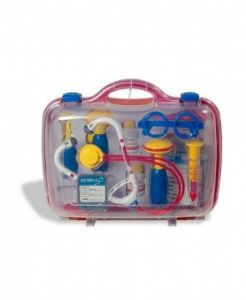 כלי רופא במזוודה גדולה