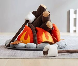 מדורה תלת מימד מספוג