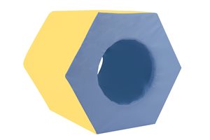 חבית משושה 70*70 ס"מ