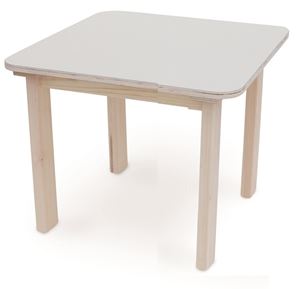 שולחן עץ 60*60  (אופציה לסט)