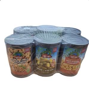 סט קופסאות שימורים רך 6 יח