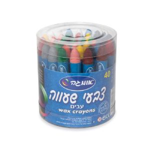 כוס 40 צבעי שעווה