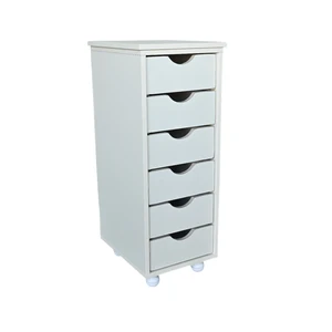 ארון 6 מגירות שמנת