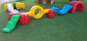 מסלול מודולרי אתגרי לחצר