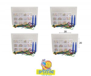 סט 4 לוחות הפלא קסם