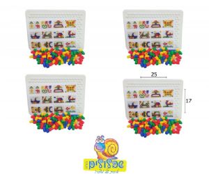 סט 4 לוחות מוזאיקה