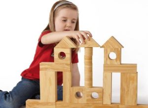 48 קוביות ספוג דמוי עץ