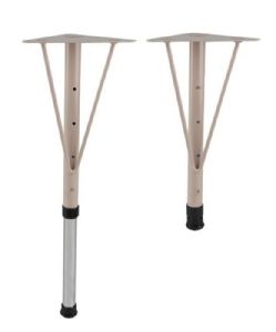 סט 4 רגליים מתכווננות