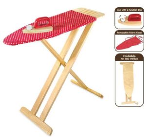 קרש גיהוץ + מגהץ מעץ