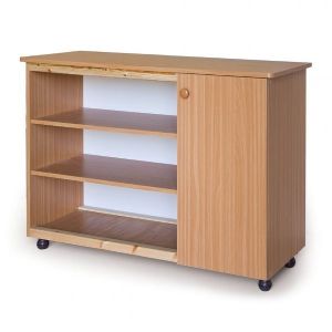 ארון גננת דלת + תאים בוק