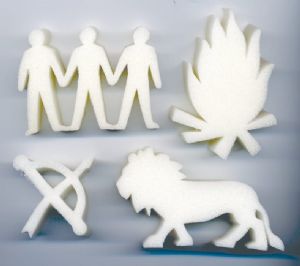 חותמות ספוג לג בעומר