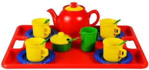 סט תה-קפה במגש