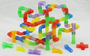 הרכבת צינורות שקופים לשולחן אור