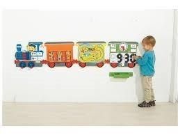 לוח קיר רכבת פעילות