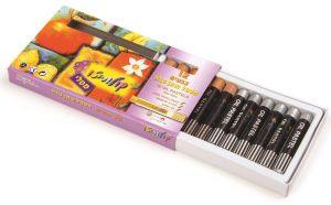 צבעי פסטל שמן מתכתי