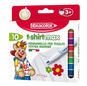 טוש לבגדים סט 10