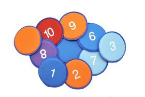 סט 10 יח' צלחות מעופפות