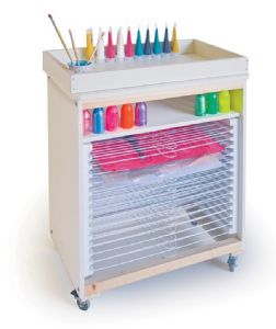 ארונית ייבוש שמנת + מסגרת