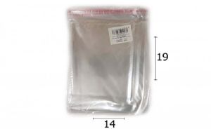 שקיות צלופן 14*19 (50יח')