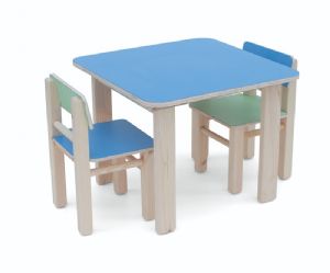 סט שולחן ו-2 כיסאות