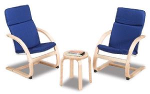 סט פינוק 2 כורסאות + שולחן