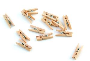 אטבים עץ מיני טבעי 2.5 ס"מ