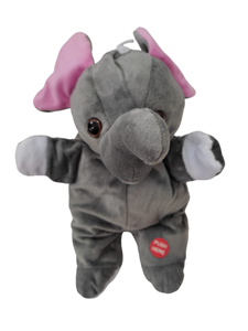 בובת כף יד פיל משמיע קול